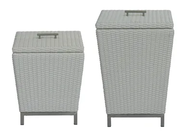 OXY - Synthetic fibre garden cabinet by Il Giardino di Legno - view 2